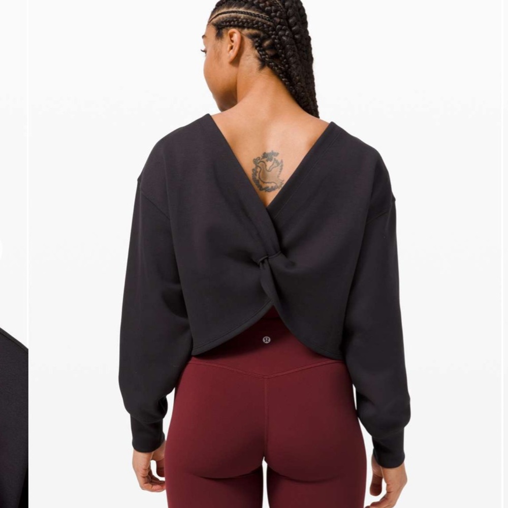 Lululemon Twist Back-to-Front Pullover